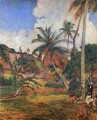 Palm Trees on Martinique Post Impressionism Primitivism Paul Gauguin